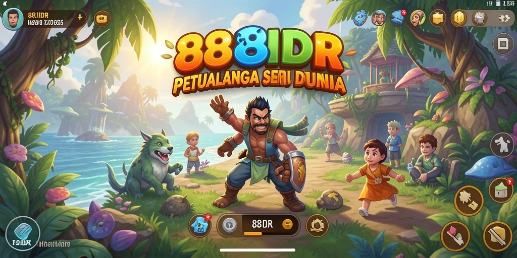 Screenshot gameplay 88IDR menampilkan momen mendebarkan dalam petualangan.