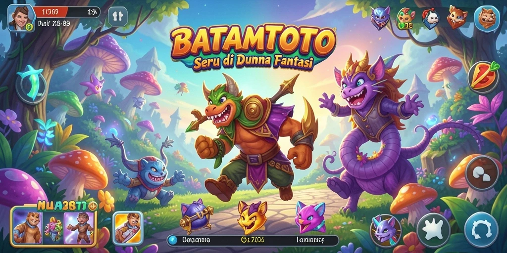 Tampilan aksi seru dalam gameplay BATAMTOTO yang menampilkan petualangan.