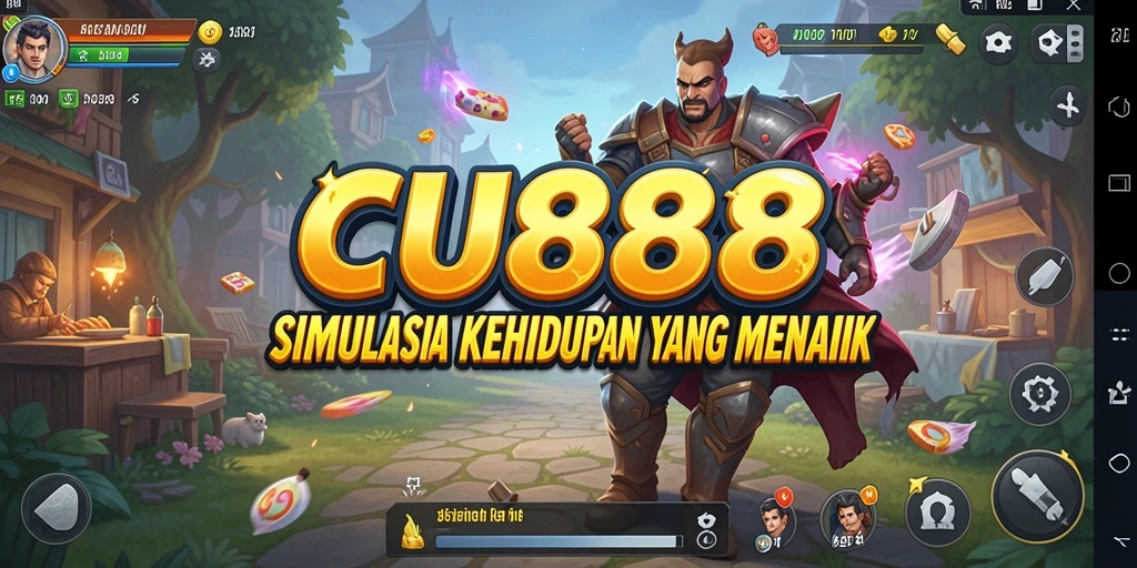 Tampilan gameplay CU888 menampilkan suasana simulasi yang menarik.