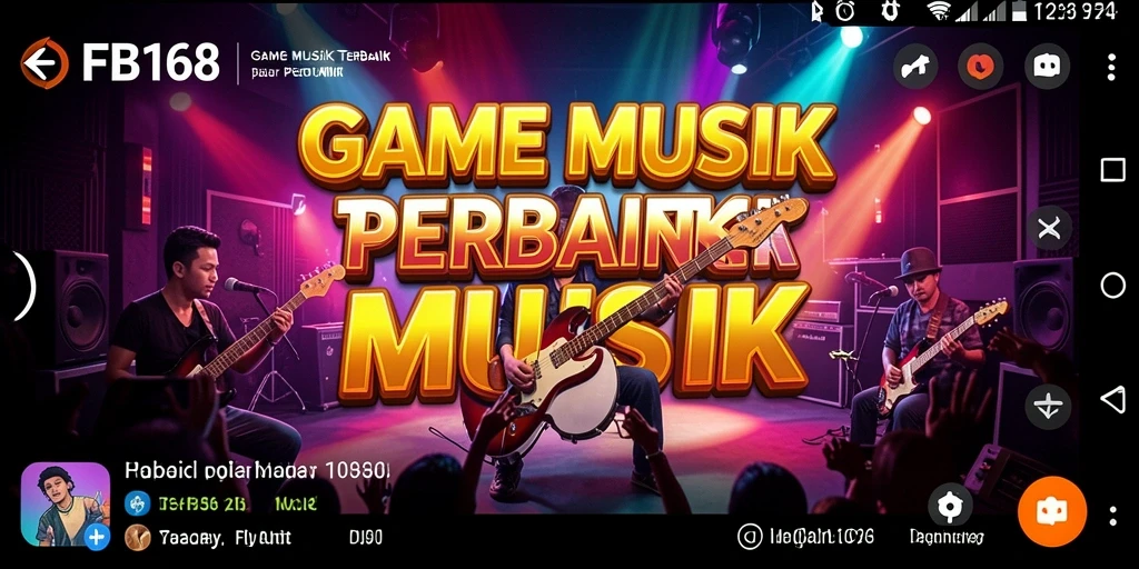 Tampilan gameplay FB168 yang menyenangkan dan interaktif untuk pecinta musik.