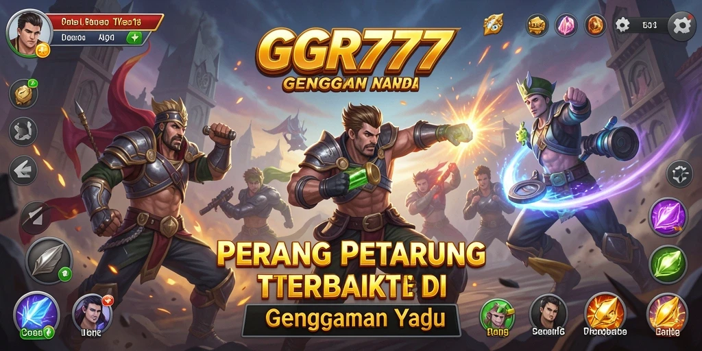 Tangkapan layar GGR777 menunjukkan aksi pertarungan yang mendebarkan.