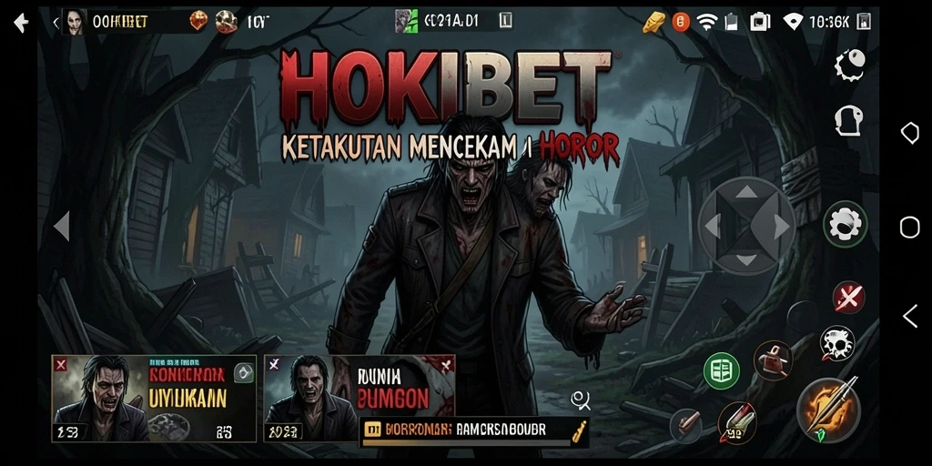 Gameplay menakutkan dalam HOKIBET yang penuh ketegangan.