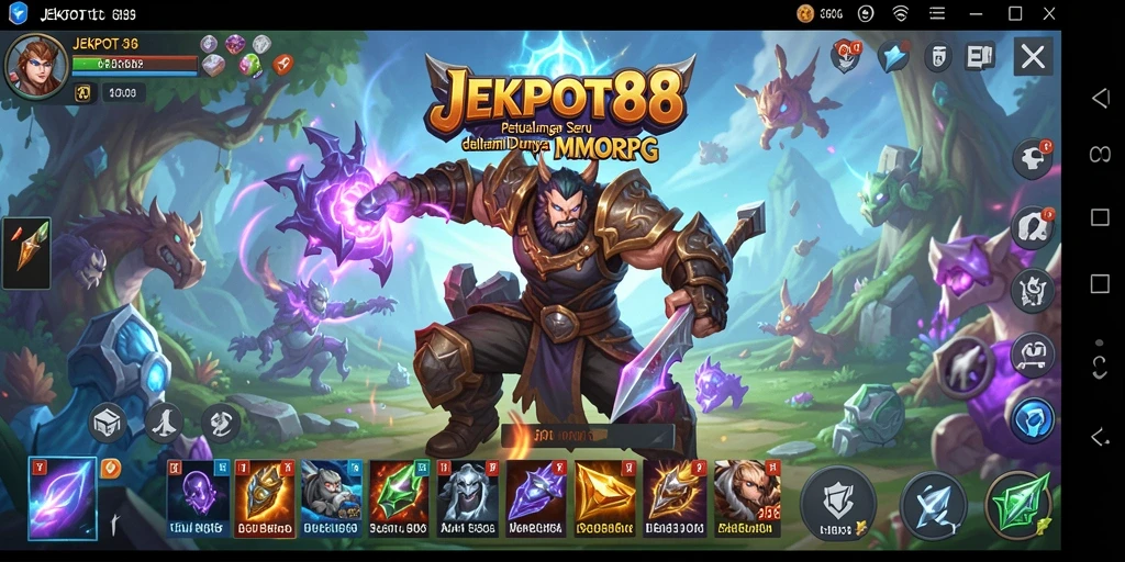 Tampilan menarik dari gameplay JEKPOT88 yang mendebarkan dan penuh aksi.