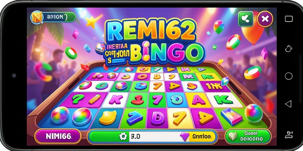 Screenshot menampilkan gameplay seru dari permainan Bingo di REMI62.