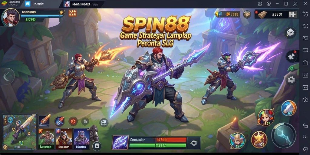 Tampilan gameplay SPIN88 yang menarik dan menegangkan.
